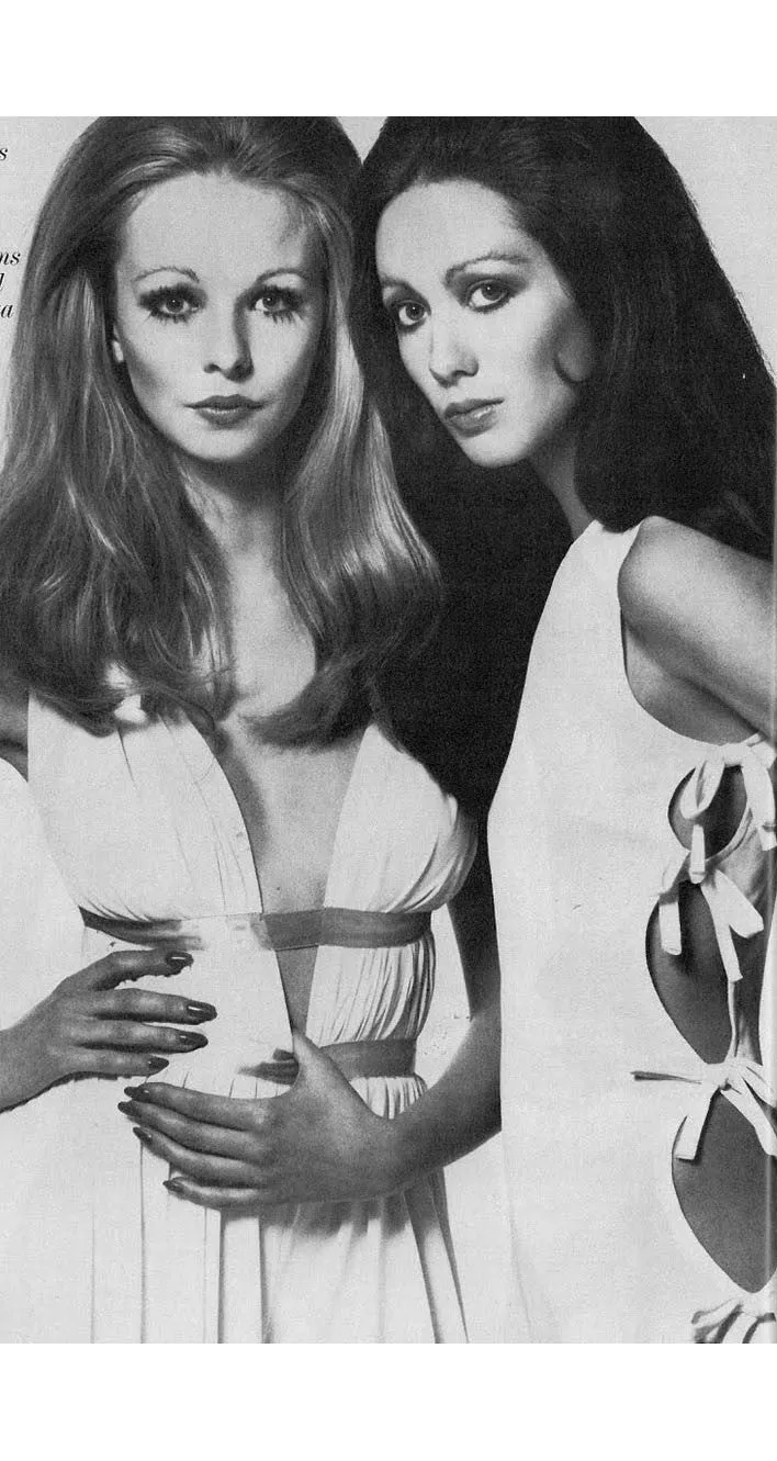 1969 Documented Black Cut-Out Jumpsuit
