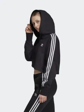 Adidas Cropped Hood Black ED7554 CLEARANCE