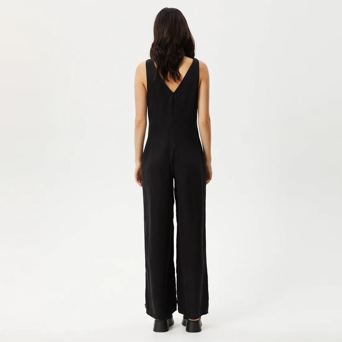 AFENDS Women's Grace Cupro Jumpsuit - Black