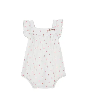Alix Print Jumpsuit - Ecru Bonton
