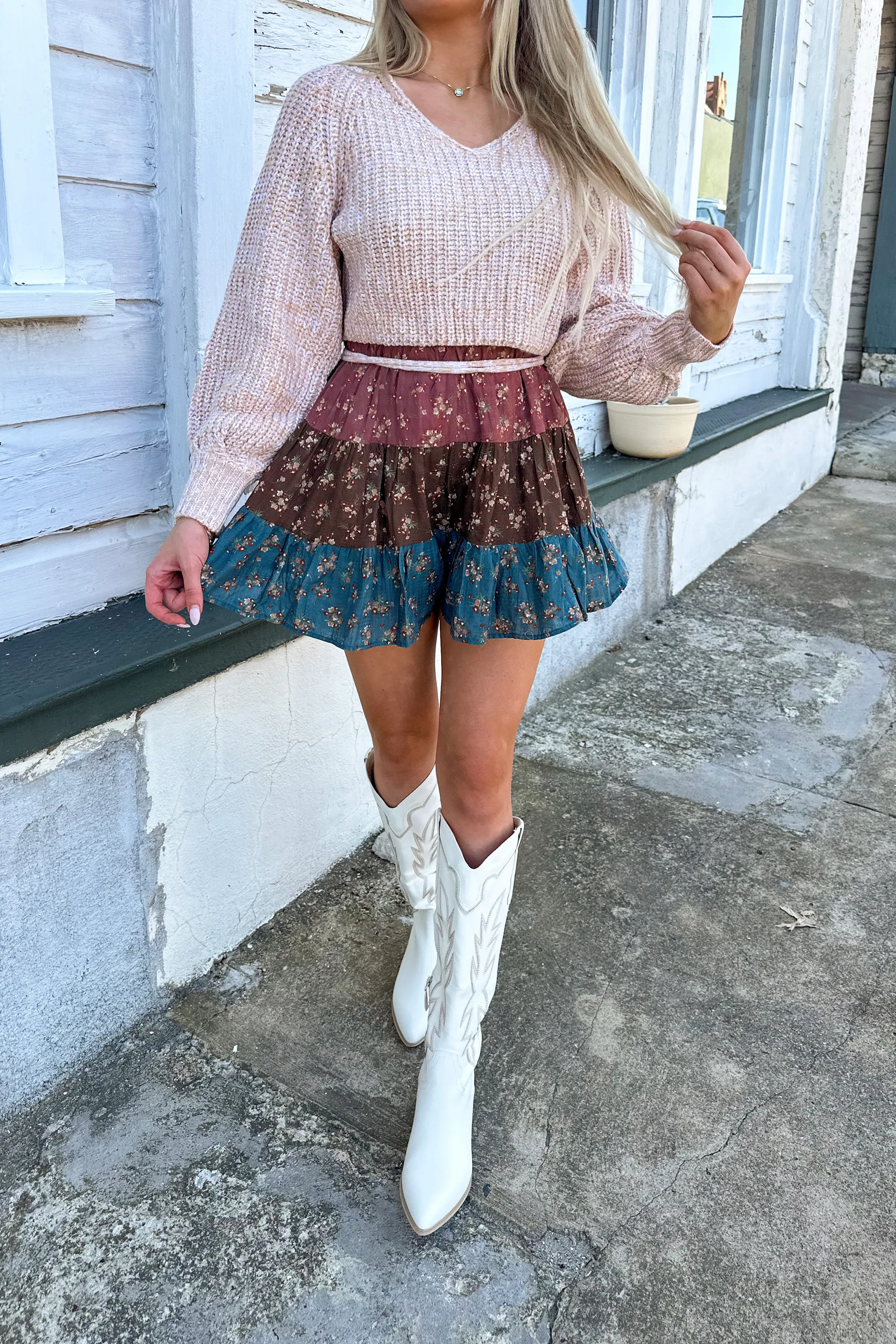 Autumn Tie Back Romper