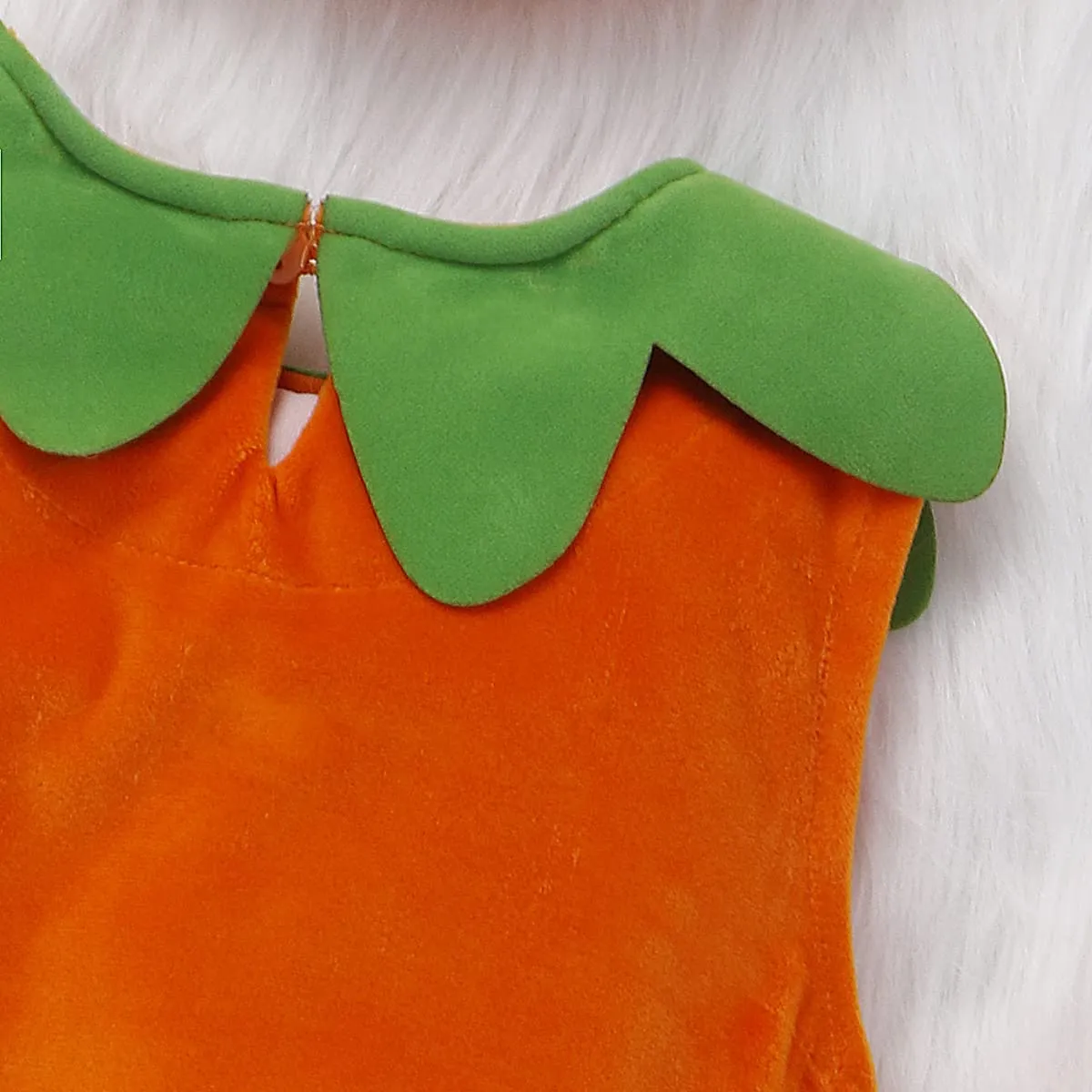 Baby Pumpkin Costume Halloween Costumes: Infant Pumpkins Romper Jumpsuit Bodysuit with Hat Newborn Photography Prop for Boy Girl Fall Themed 1st Birthday Outfits Cake Smash Orange 1-2T