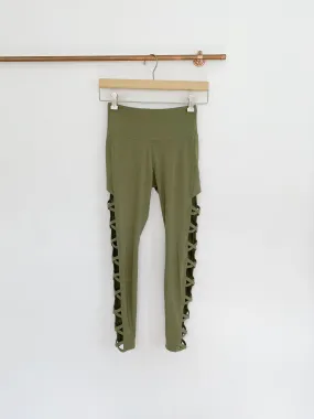 Balance Collection Olive cut-out Leggings XS