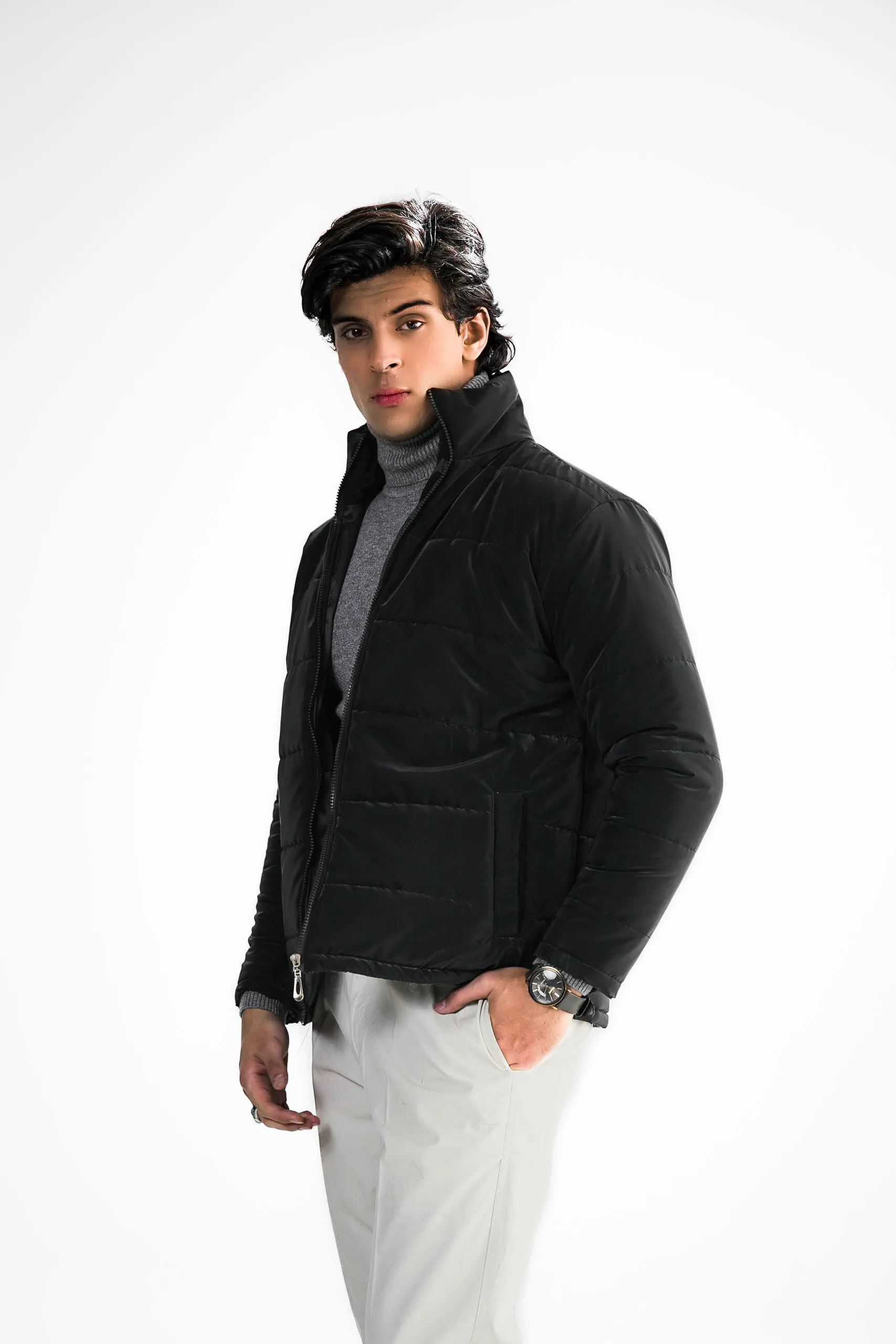 Black Puffer Jacket