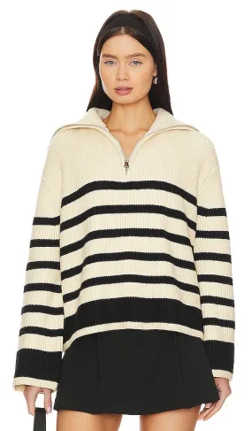 BLANKNYC Turtleneck Sweater in Cream
