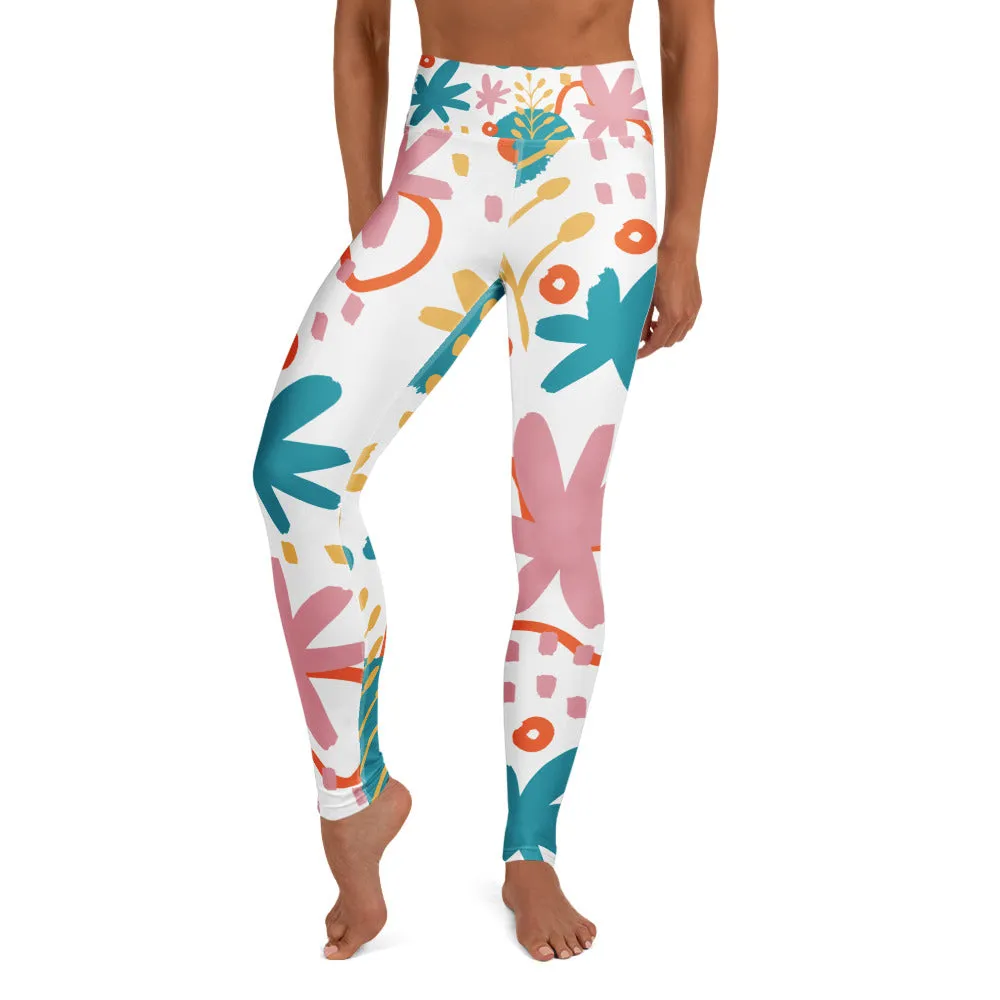 BOTANICAL Print Leggings