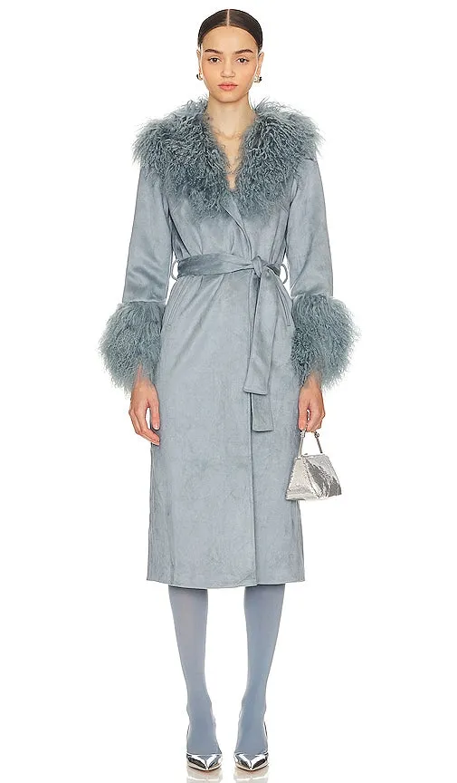 Bubish Gigi Coat in Baby Blue