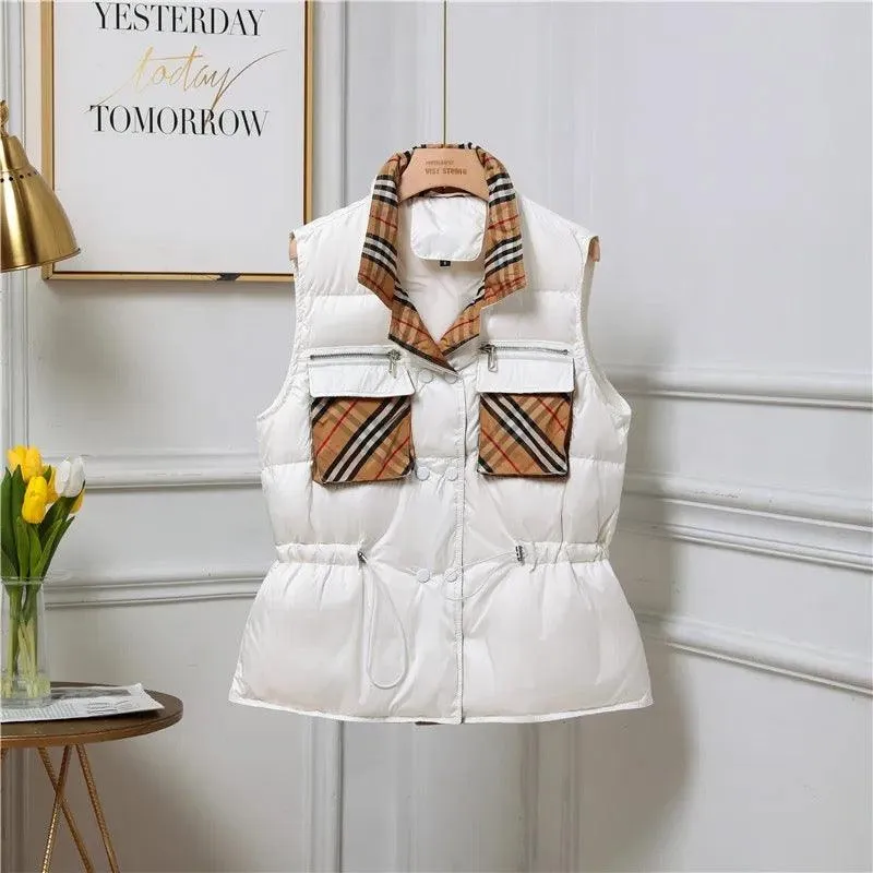 Burbeny Vest Puffer Jacket