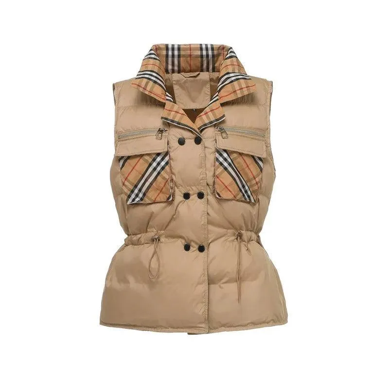Burbeny Vest Puffer Jacket