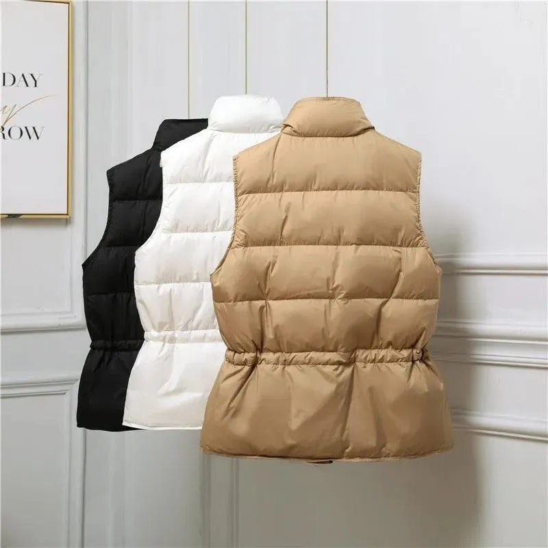 Burbeny Vest Puffer Jacket