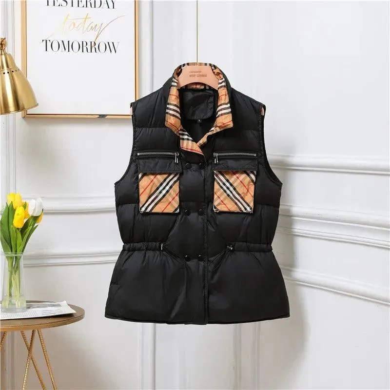 Burbeny Vest Puffer Jacket
