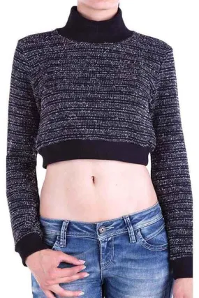 C46302 Turtleneck Short Women's Knitwear Bustier