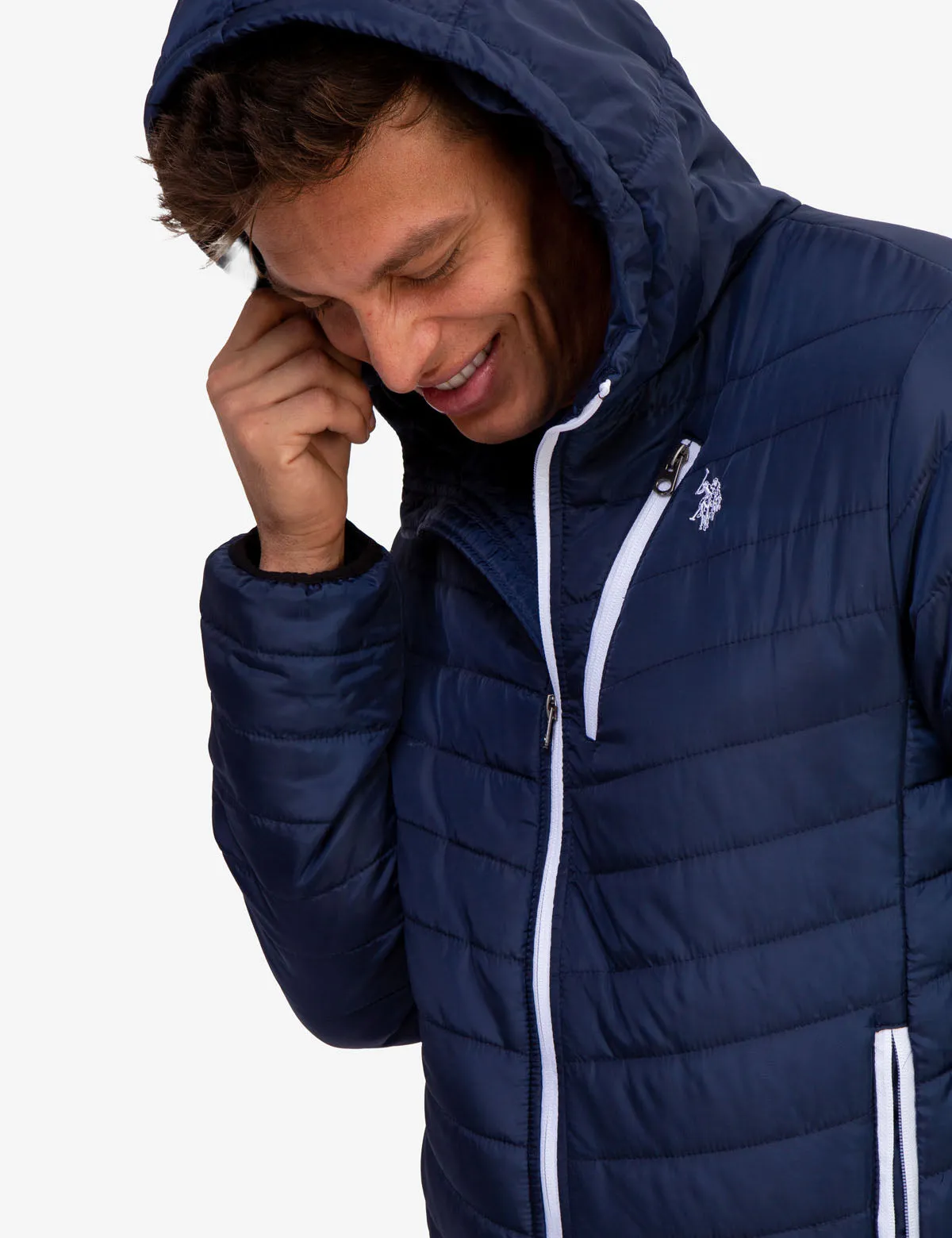 CHEVRON PUFFER JACKET
