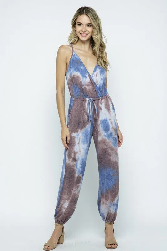 Cotton Candy Blue Jumpsuit