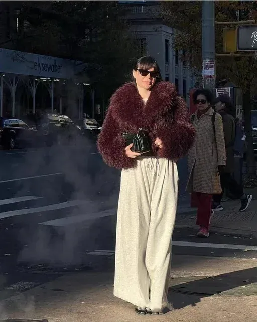Crop or Full Length Mongolian Faux Fur Coat (Ready to Ship)