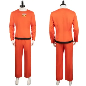 Game Lethal Company Orange Outfit Cosplay Costume Outfits Halloween Carnival Suit