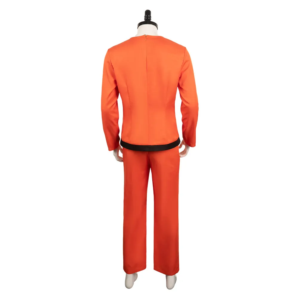Game Lethal Company Orange Outfit Cosplay Costume Outfits Halloween Carnival Suit