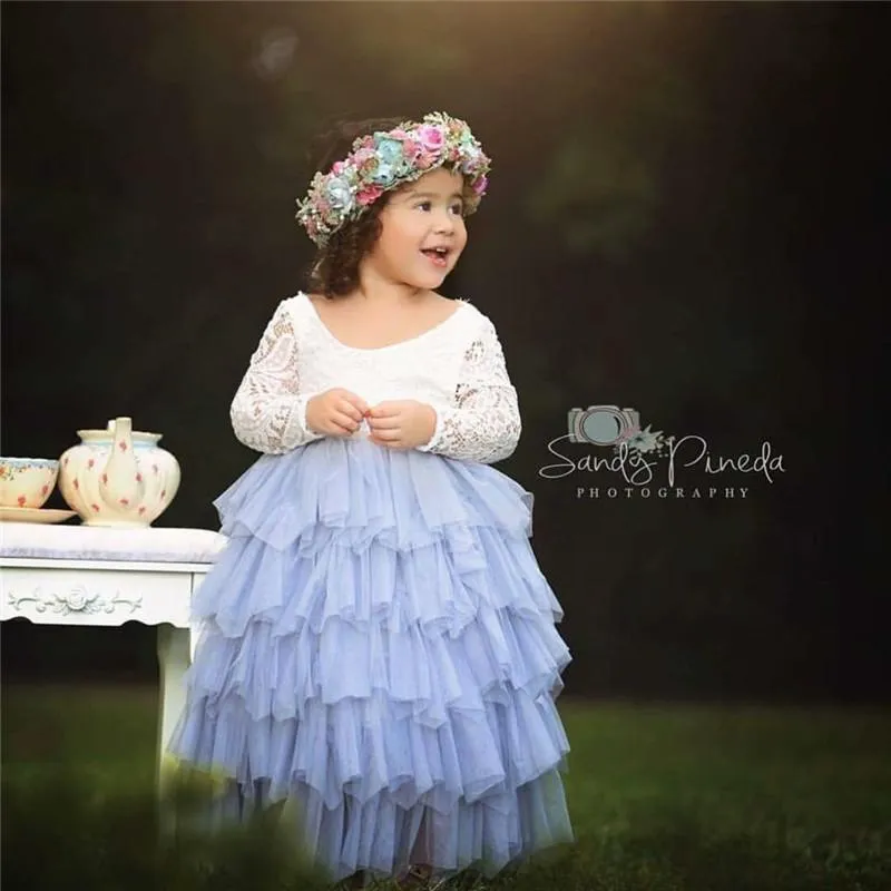 Girls Lacy Tutu Dress