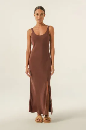 HARLOW CUPRO SLIP DRESS