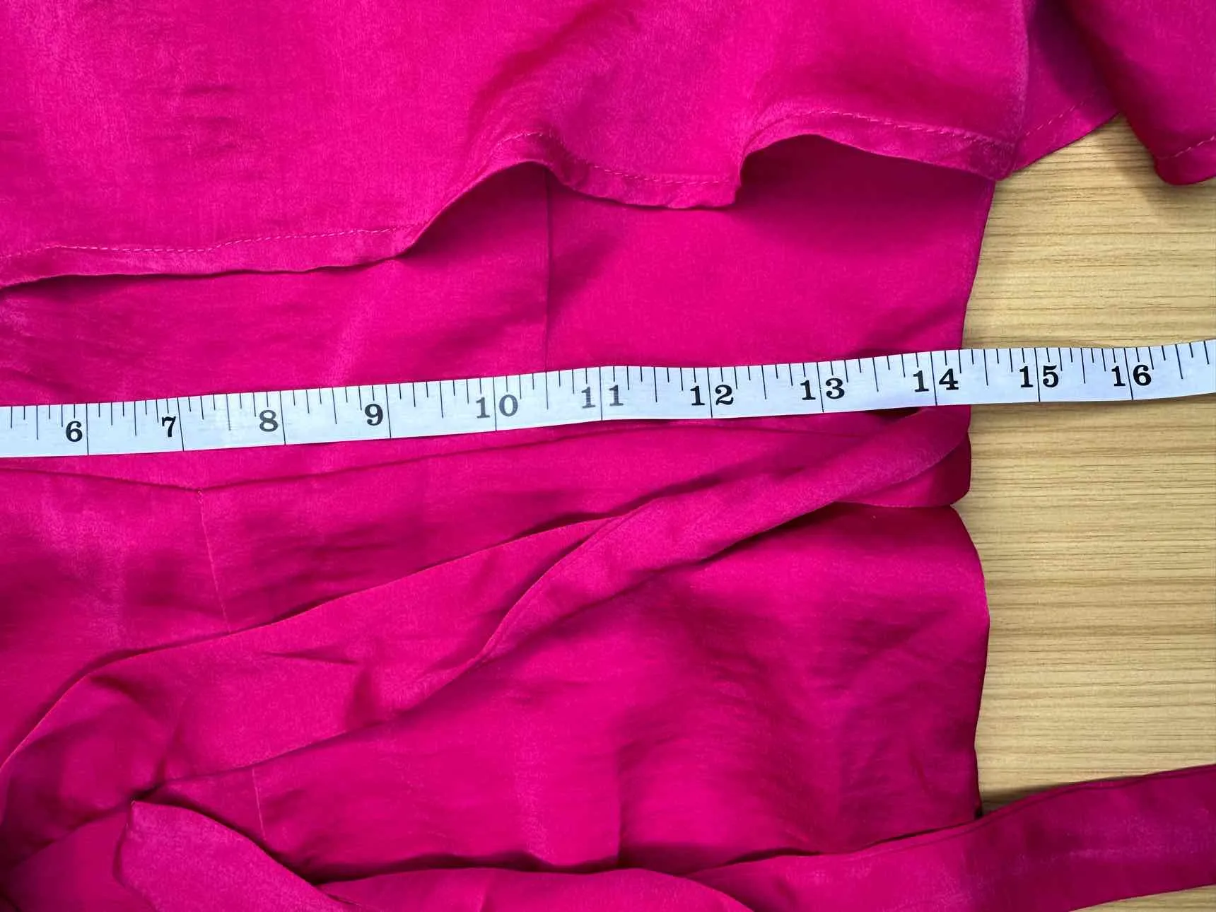 IF BY SEA NWT Pink Satin Strapless Romper Size S