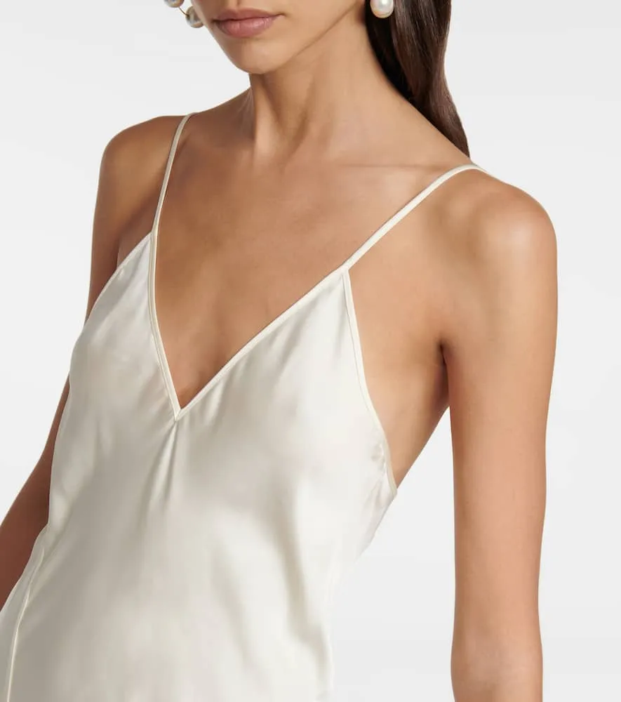 Jil Sander Satin slip dress