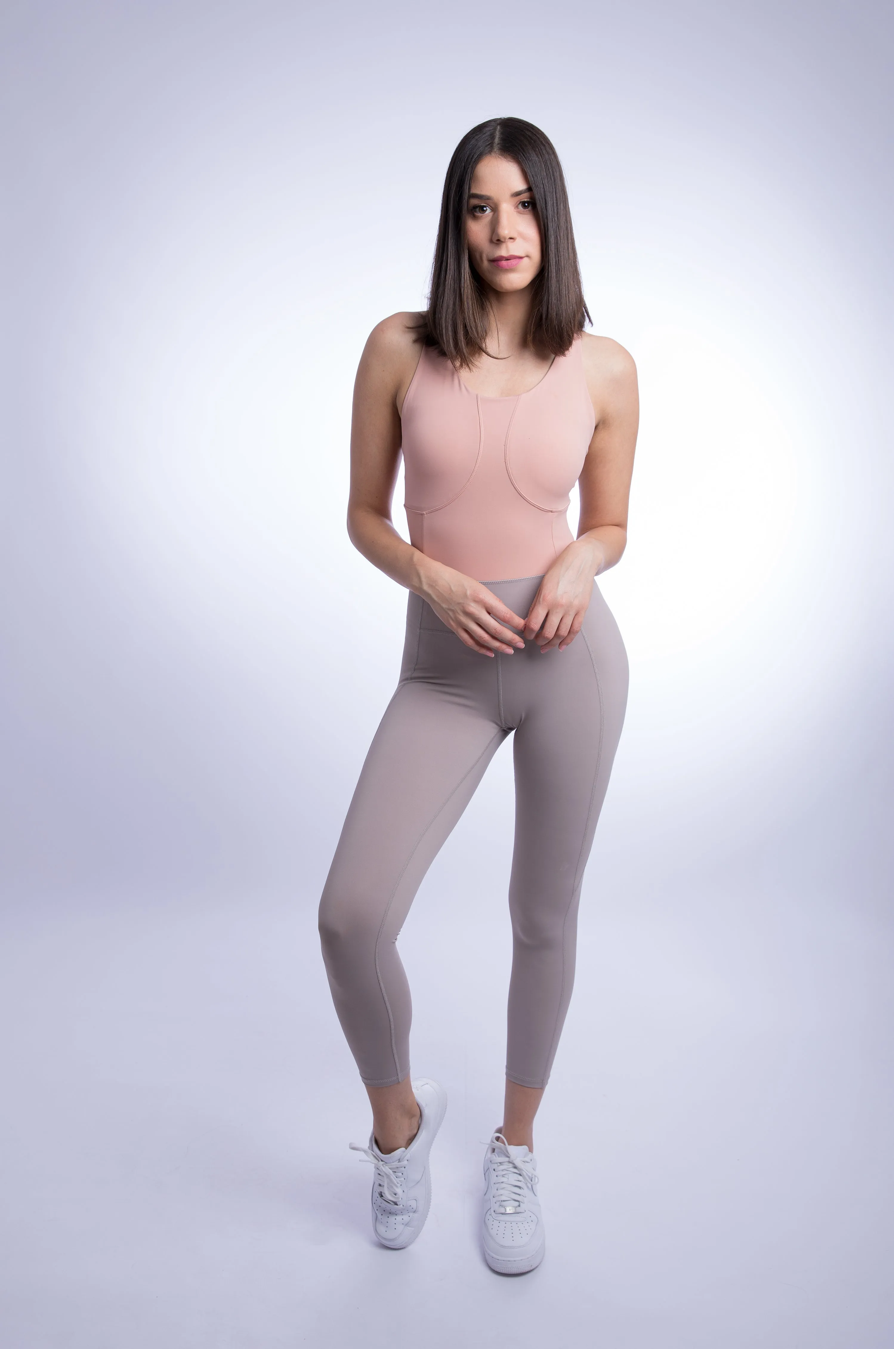 Juliana Fitness Jumpsuit with Body Shaping Compression