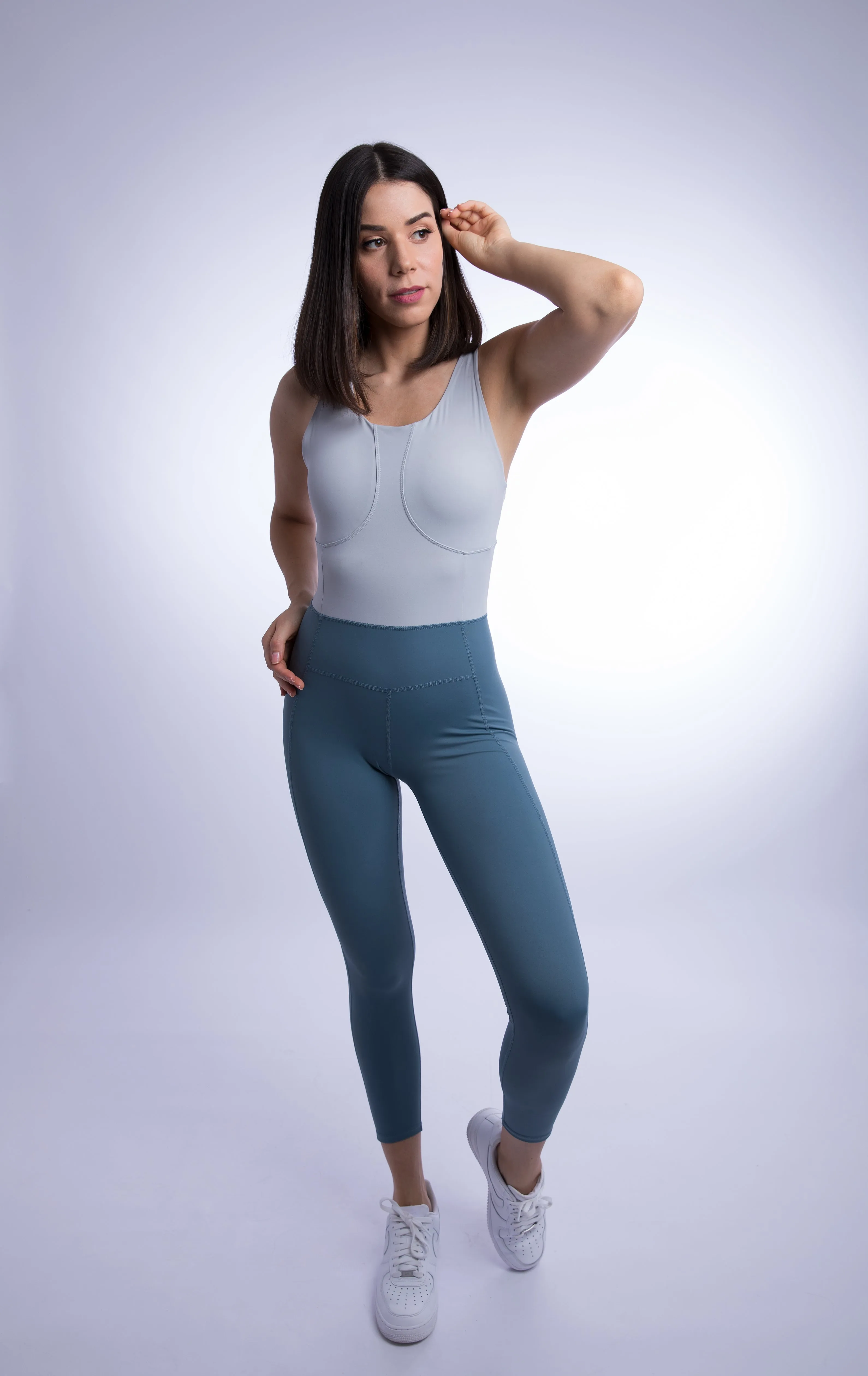 Juliana Fitness Jumpsuit with Body Shaping Compression