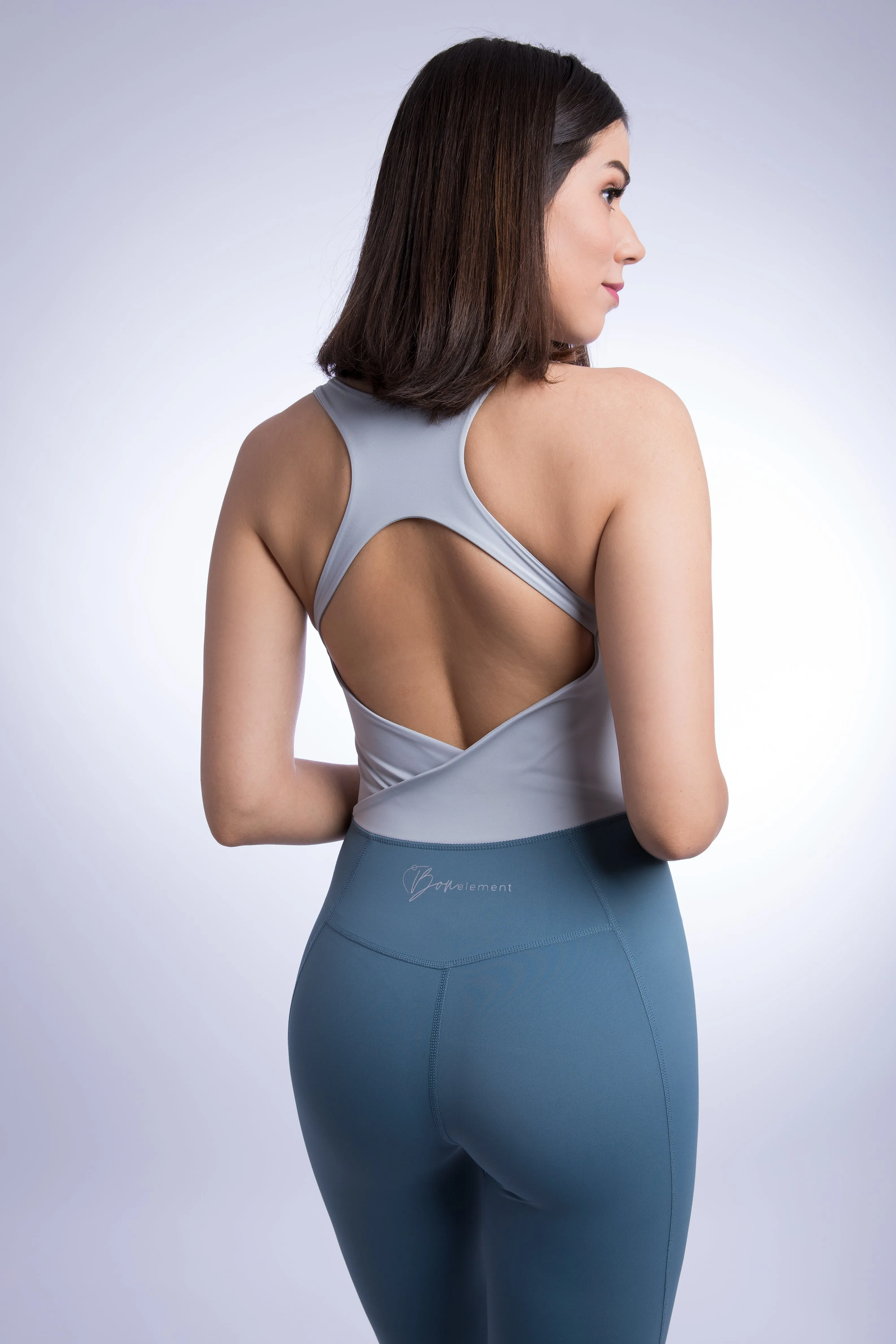 Juliana Fitness Jumpsuit with Body Shaping Compression