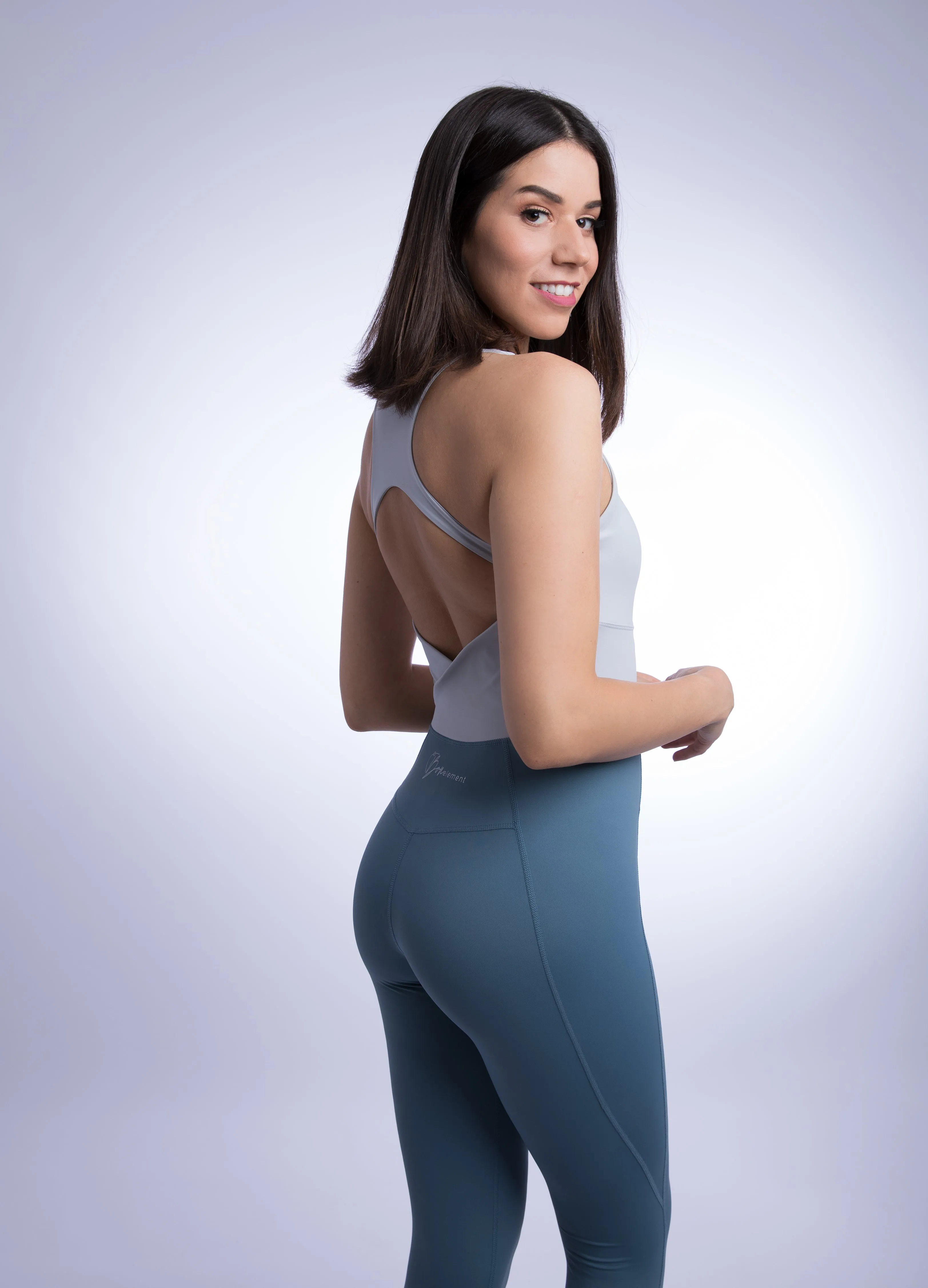 Juliana Fitness Jumpsuit with Body Shaping Compression