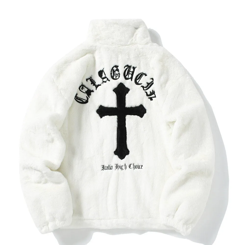 KOR Special Edition Rabit Fur Oversized Coat