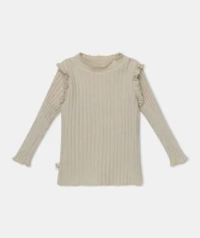 My Little Cozmo Baby Stone Elise Ruffle T-Shirt