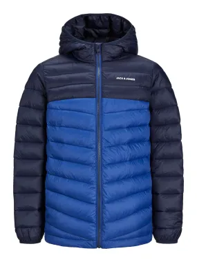 New Pocket Puffer Blue Junior Boys Jacket