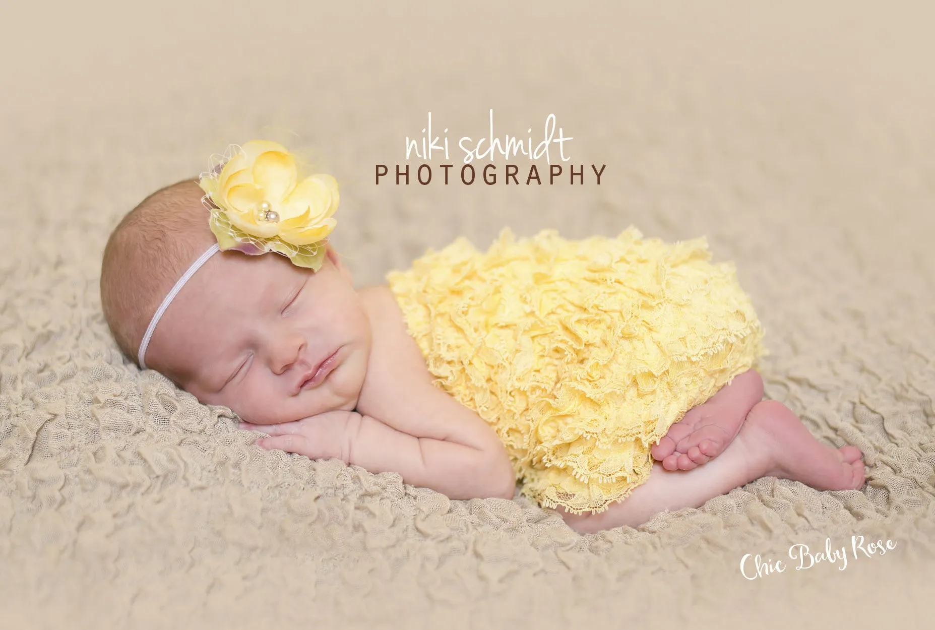 Newborn Lace Petti Romper