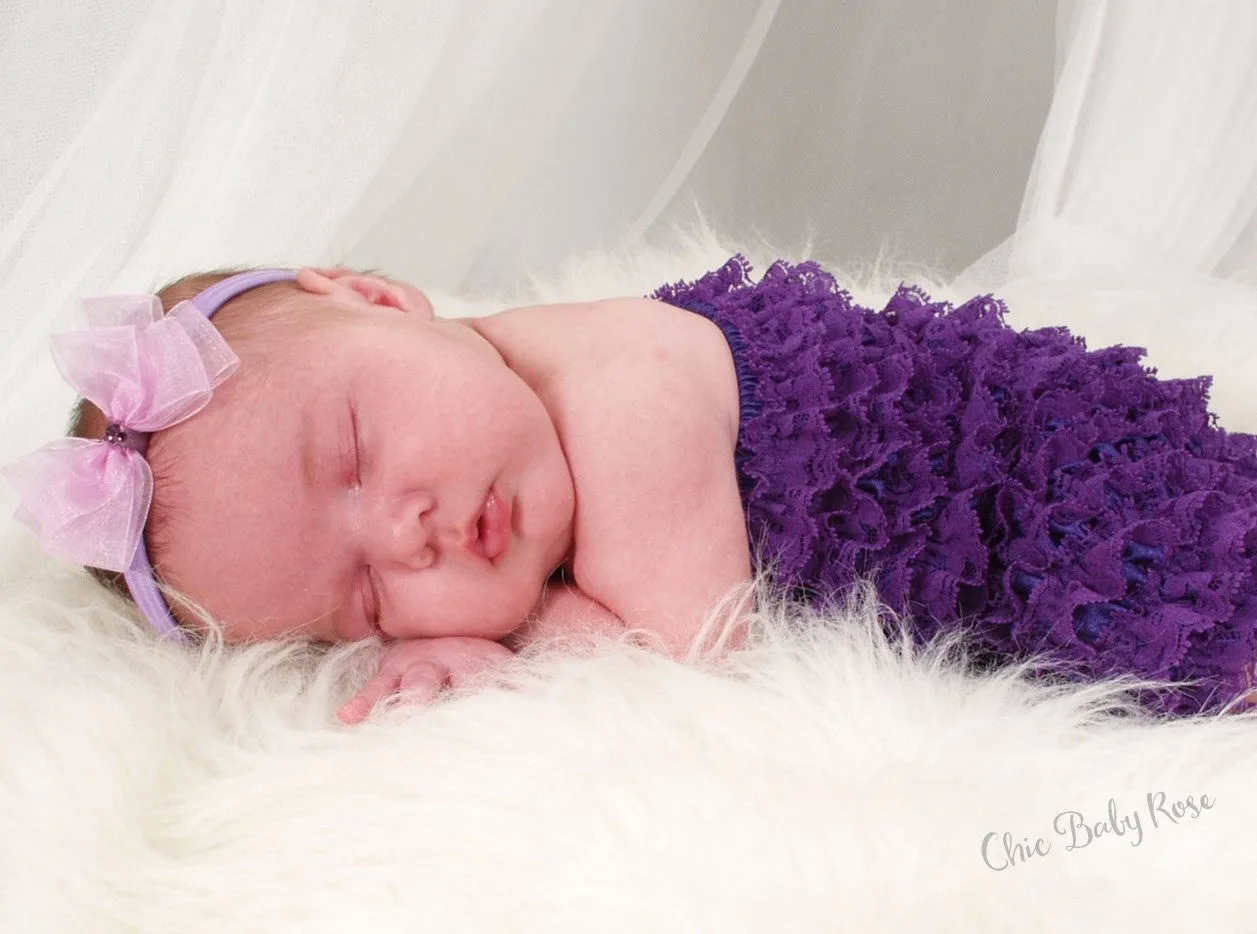 Newborn Lace Petti Romper