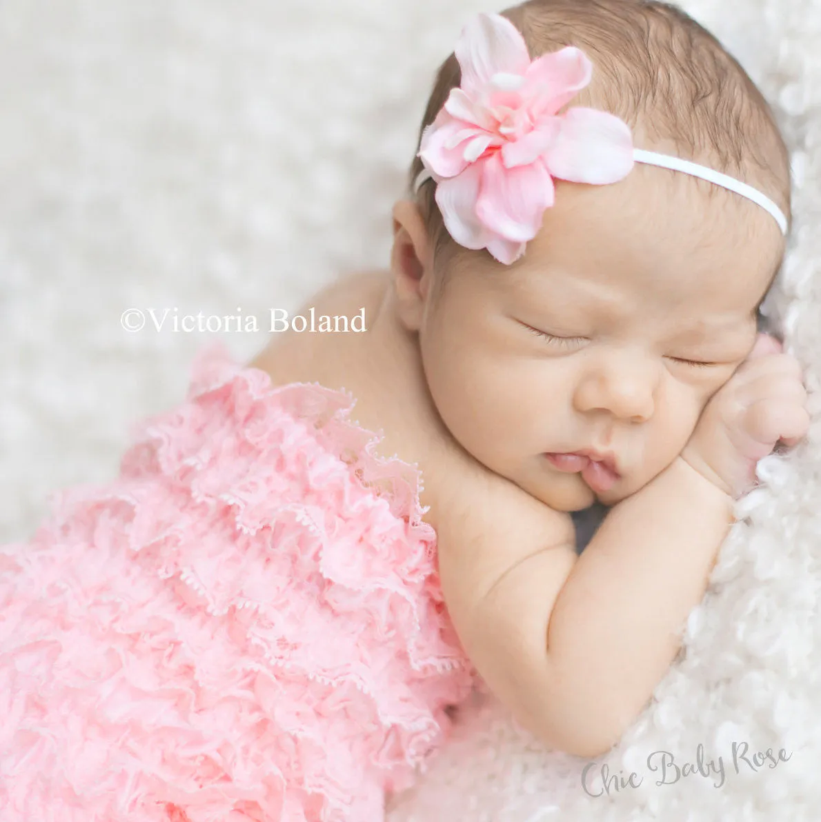 Newborn Lace Petti Romper