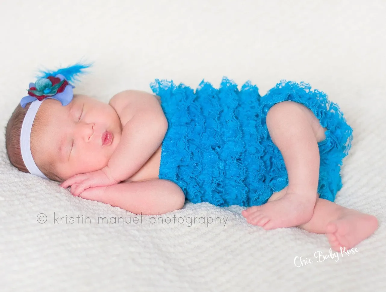 Newborn Lace Petti Romper