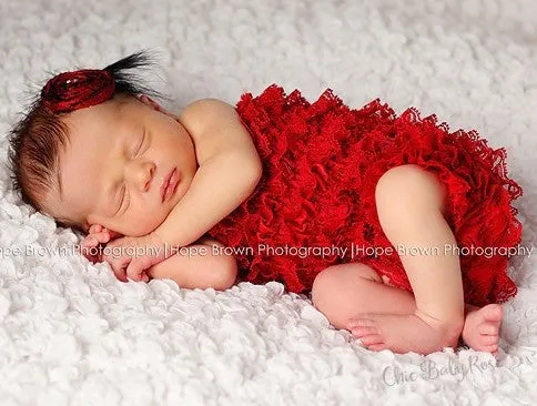 Newborn Lace Petti Romper