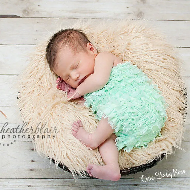 Newborn Lace Petti Romper