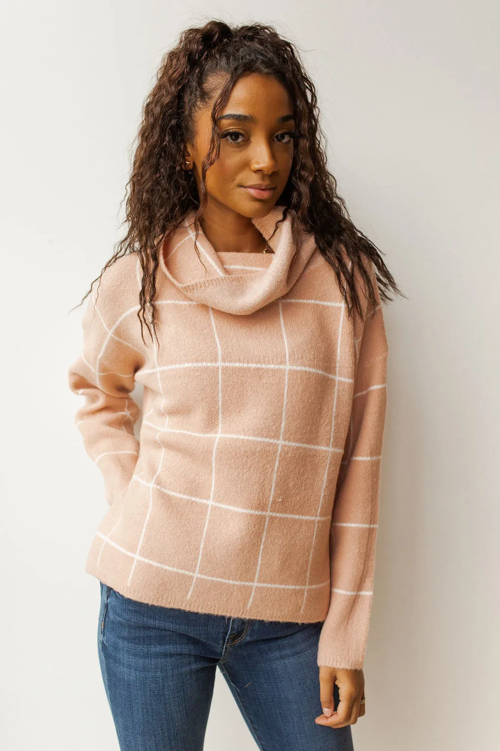 off the grid turtleneck sweater