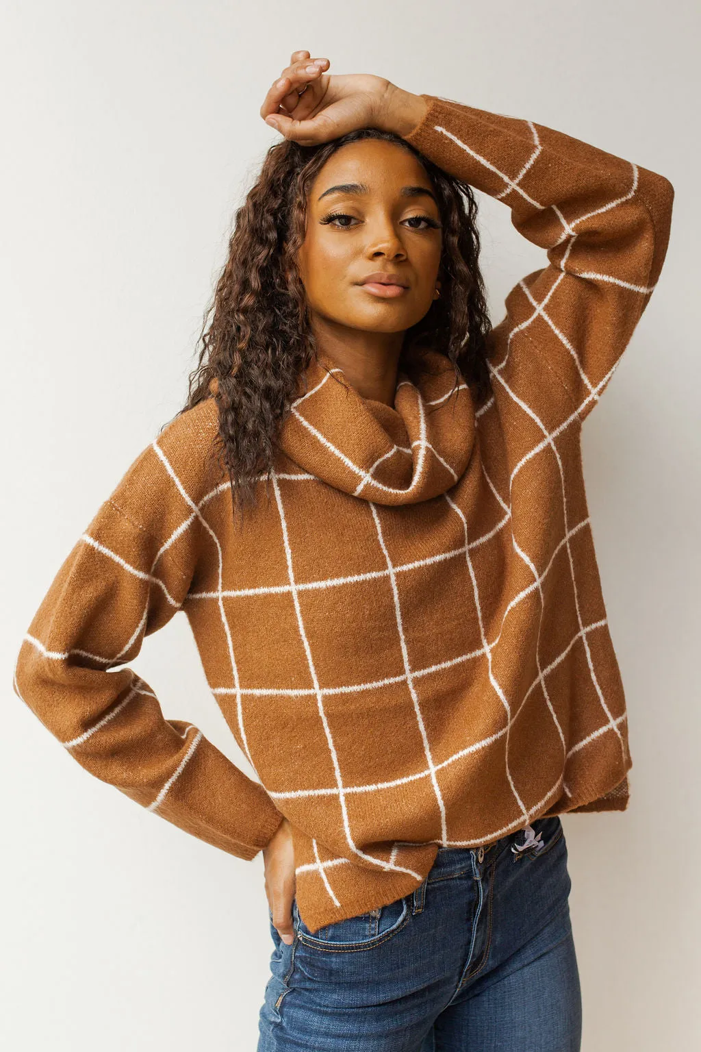 off the grid turtleneck sweater