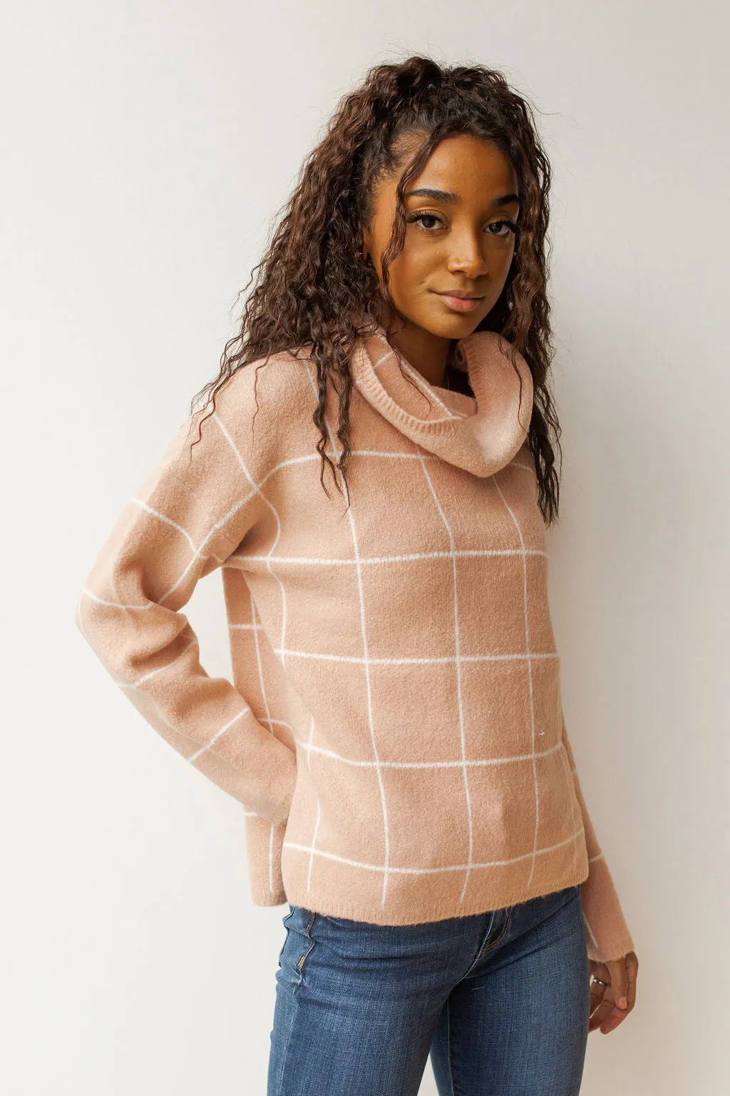 off the grid turtleneck sweater