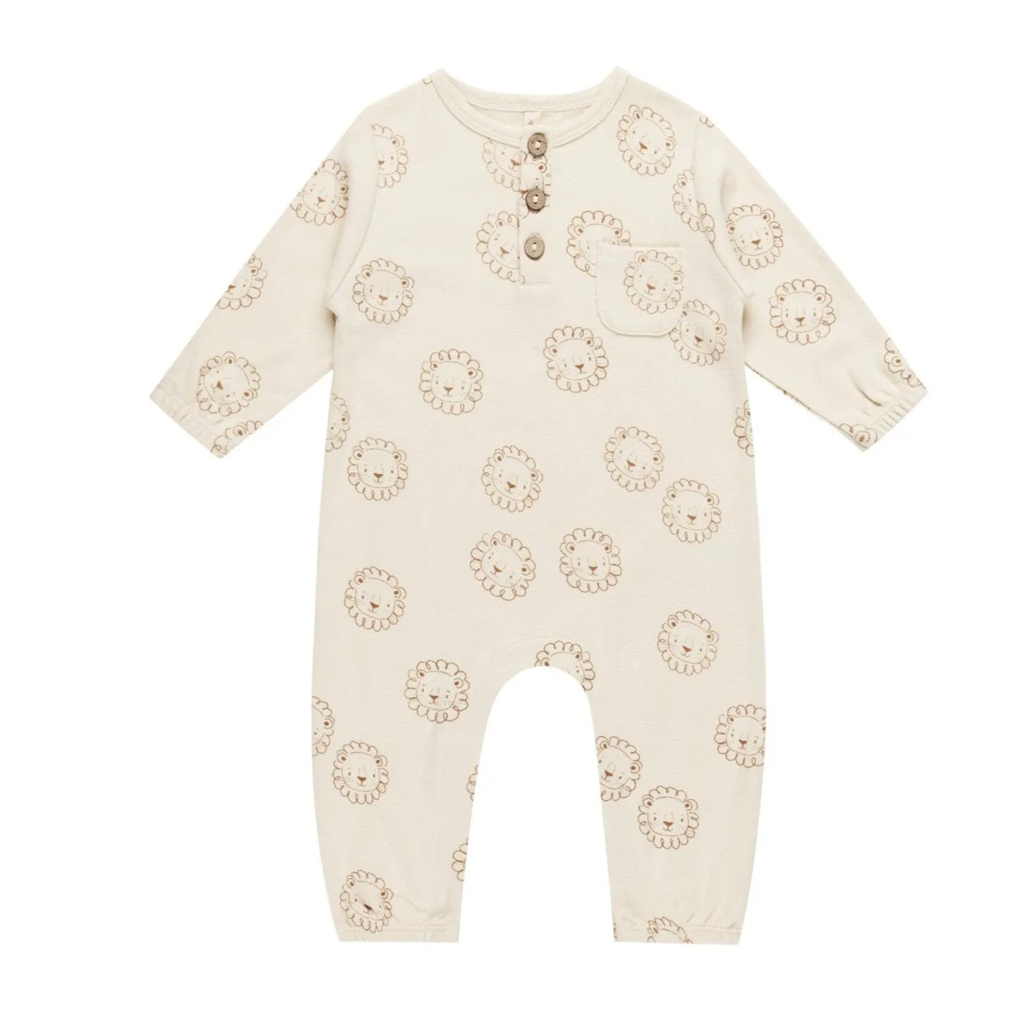 Quincy Mae - Pocket Jumpsuit (Lions)