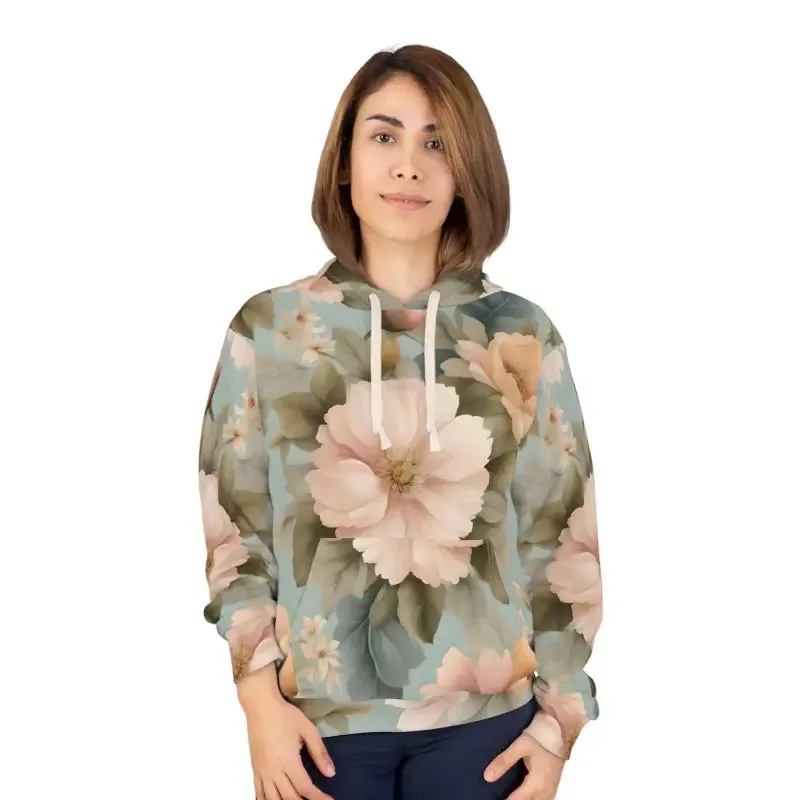 Rock your Style with a Floral Unisex Pullover Hoodie