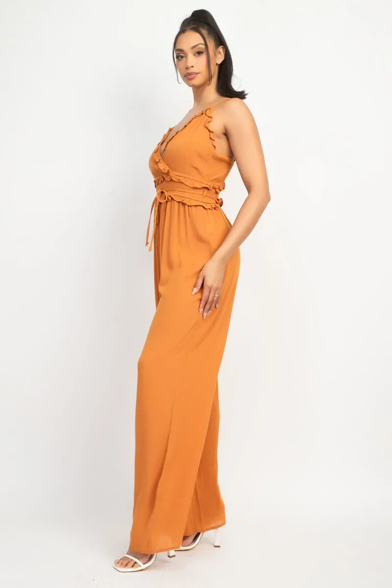 Ruffle Jumpsuit
