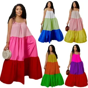 Summer Color Blocking Sundresses