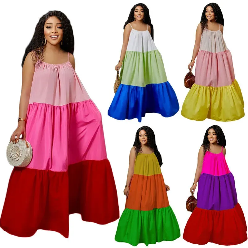 Summer Color Blocking Sundresses