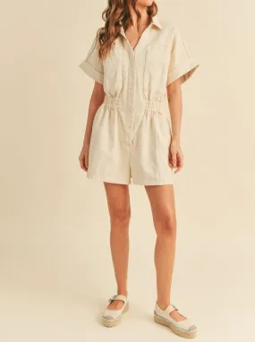 Sunny's washed romper