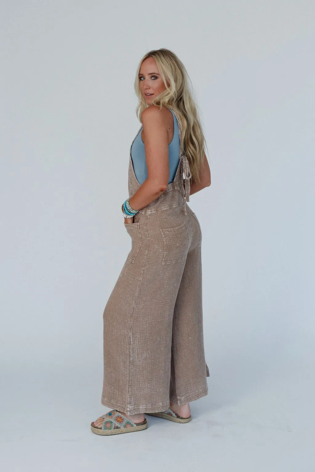 The Nest Coast To Coast Jumpsuit - Mushroom