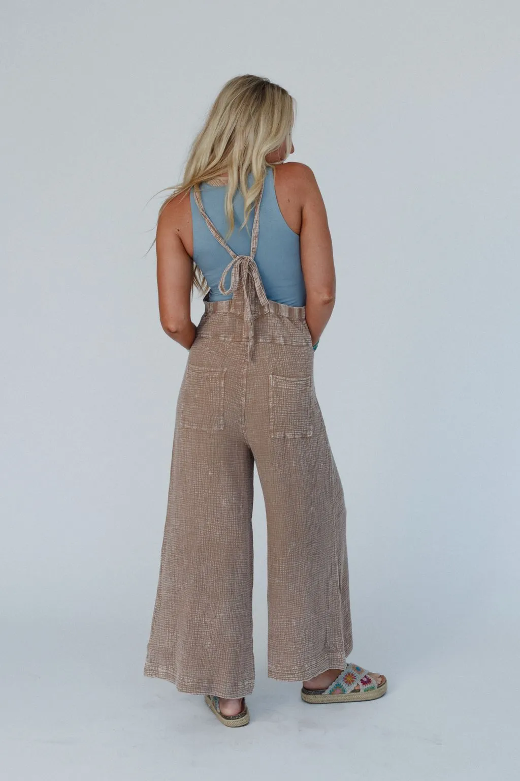 The Nest Coast To Coast Jumpsuit - Mushroom