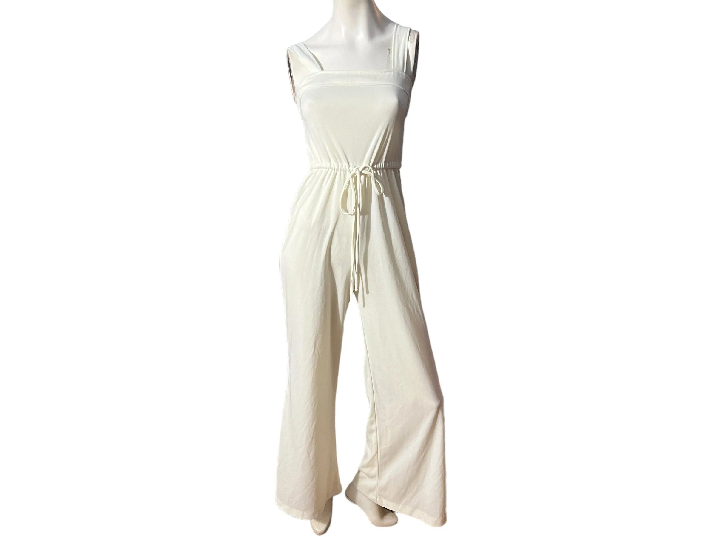 Vintage 70's bellbottom jumpsuit w/ jacket M